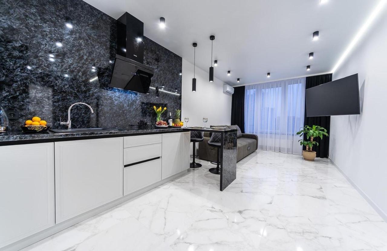 Новая Квартира С Авторским Ремонтом В Жк Seven Днепровская Набережная Kiev Extérieur photo